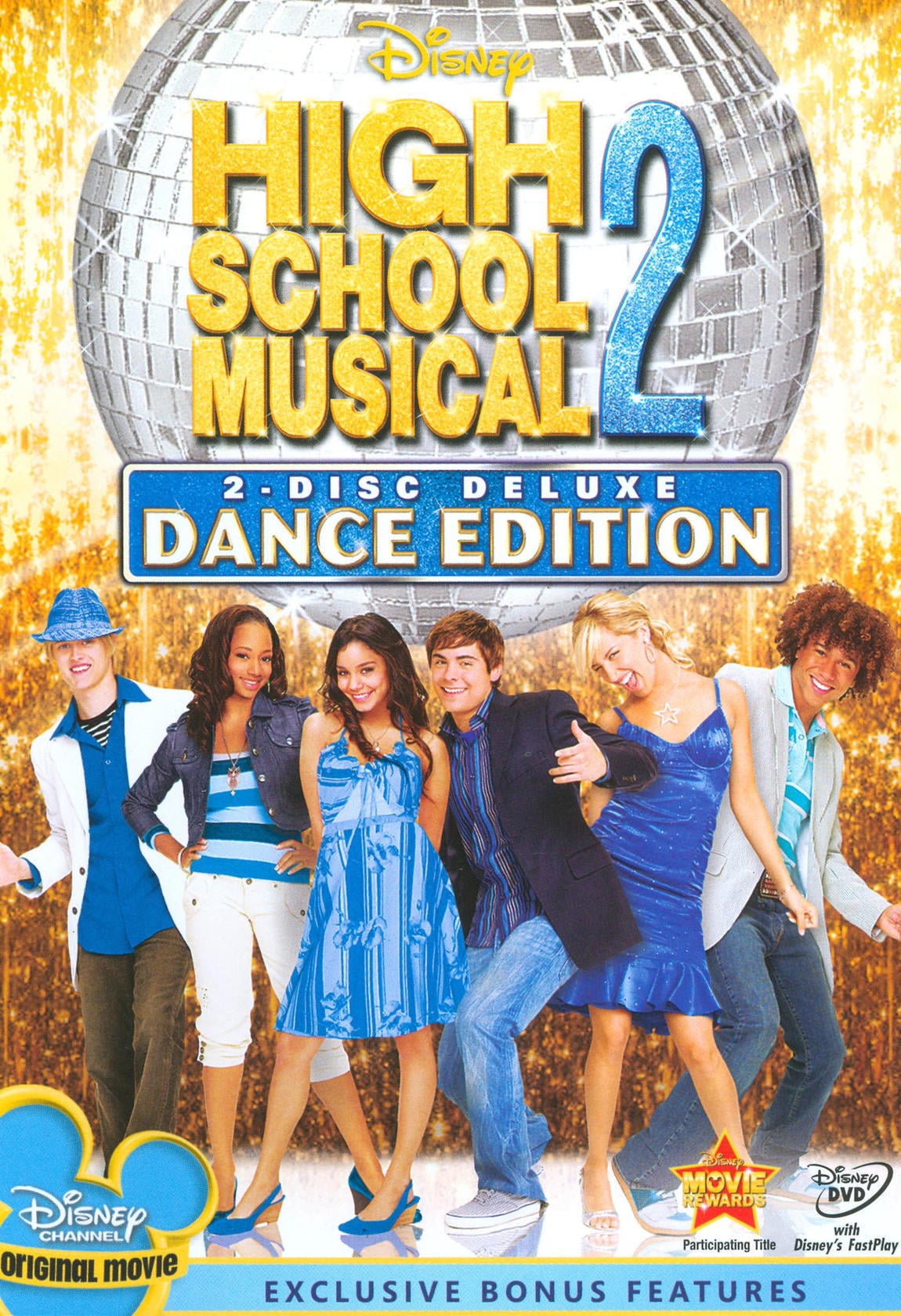 High School Musical 2 (DVD, 2008, 2Disc Set, Deluxe Dance Edition) NEW