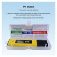 thumbnail image 4 of Protable LCD Digital PH Meter For Brewing Aquarium Pool Water Wine Urine Tds Meter Self Calibrating 10pcs, 4 of 6