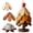 Apple style, variant on Set of 4 Wooden Tree Trivets for Hot Dishes, Foldable Wood Trivet Mats for Bowls, Teapots and Plates, Tabletop Heat Protection and Home Decor