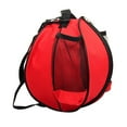 thumbnail image 4 of Bolsa de transporte de Baloncesto Macarena impermeable Con correa de hombro rojo, 4 of 8