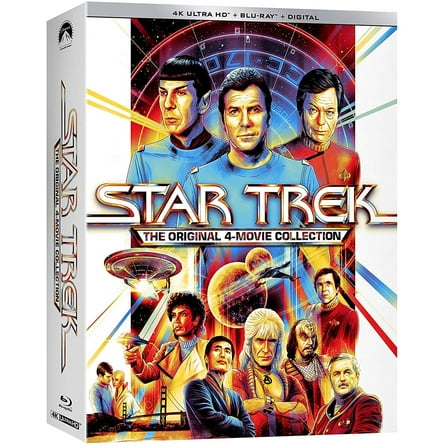 Star Trek: Original 4 Movie Collection (4K Ultra HD   Digital Copy) [UHD]