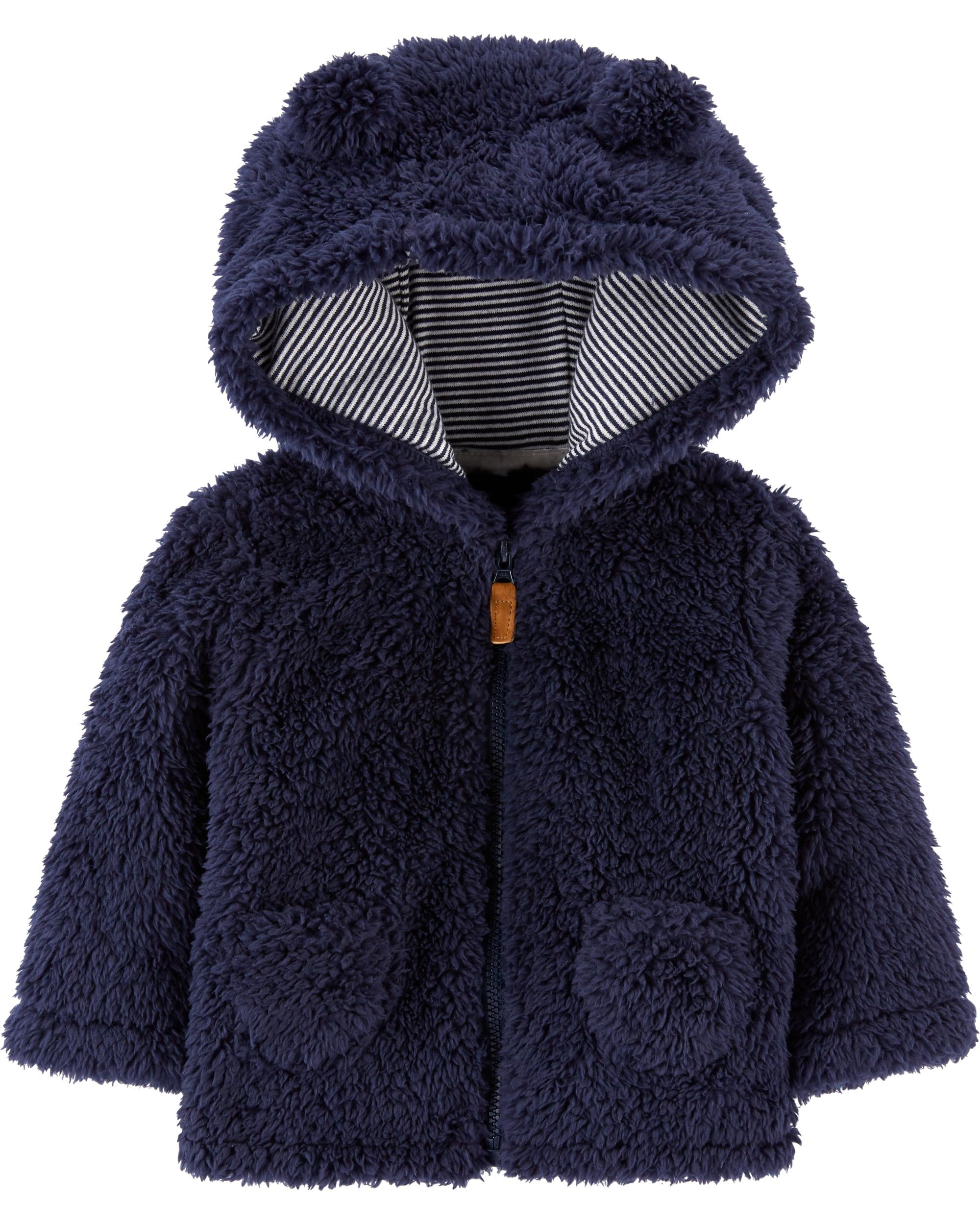 Carter's Baby Sherpa Jacket, Navy Blue, 18 Months Walmart Canada