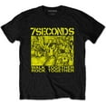 thumbnail image 2 of 7 Seconds Men's Walk Together Rock Together T-Shirt Medium | Officially Licensed Merchandise, 2 of 7