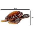 thumbnail image 3 of Nautical Ocean Red Giant Sea Turtle Swimming Bobblehead Figurine Tortoise, 3 of 9