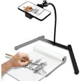thumbnail image 1 of Yiailnter Adjustable Tripod with Cellphone Holder, 15-inch Height, Mini Projector Stand, Black, 1 of 8