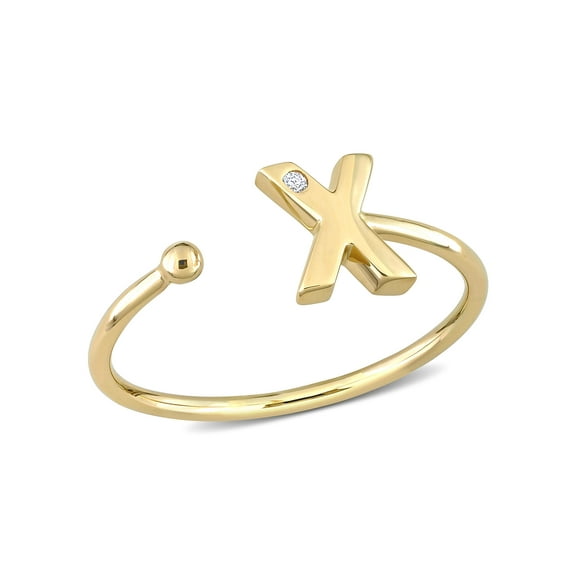 Everly Women's Diamond 10k Yellow Gold Ring