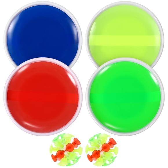 EeaseMX Juguete Sticky Cricket Sucker Ball Lanzar y atrapar Juguete interactivo Stick Ball para niños Azul