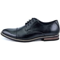 thumbnail image 2 of Zapatos Oxford Clásicos Modernos para Hombre Bruno Marc Negro 12W, 2 of 5