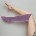 thumbnail image 2 of 1 par de calcetines para el hogar Medias para dormir Calcetines hasta la rodilla Medias de lana de coral, 2 of 6