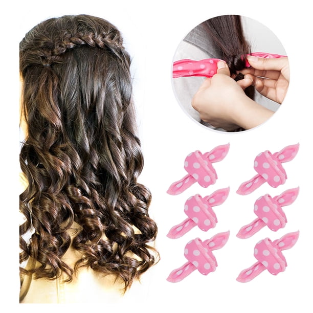 Rizos Para Dormir, Forro De Esponja, Rulos Para El Cabello, Plegables, Sin Calor, Suaves Para La Cabeza