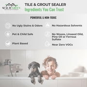 Seal It Green Grout, Granite, Stone, And Tile Sealer - Eco Friendly Deep Penetrating Protectant-No More Mold, Mildew Or Food Stains.