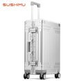 100 Aluminummagnesium alloy Travel Suitcase Rolling Luggage 20/24/28