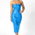 thumbnail image 2 of Ketyyh-chn99 Robe à Paillettes pour Femmes Robes de Soirée pour Mariage Mode Féminine Élégante Robe de Soirée pour Dames Bleu,G, 2 of 5