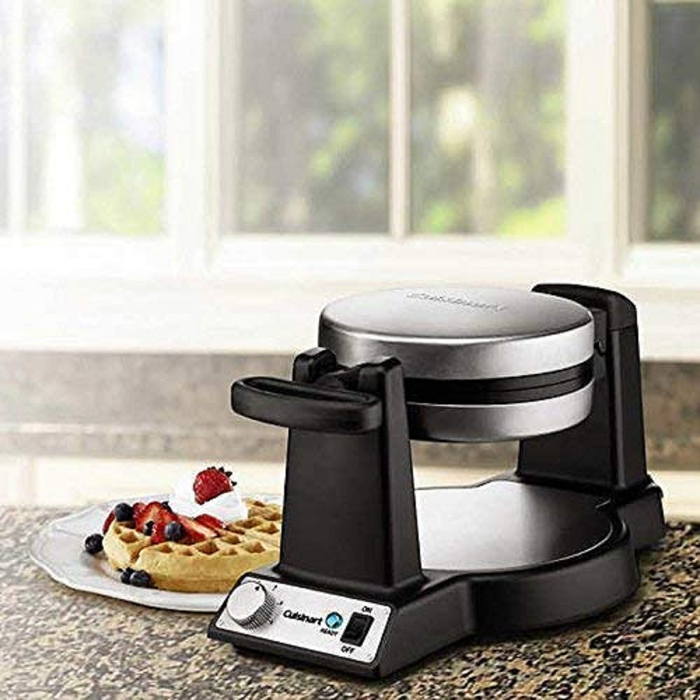 Cuisinart FWM25PC2 Flip Belgian Waffle Maker, Stainless Steel/Black