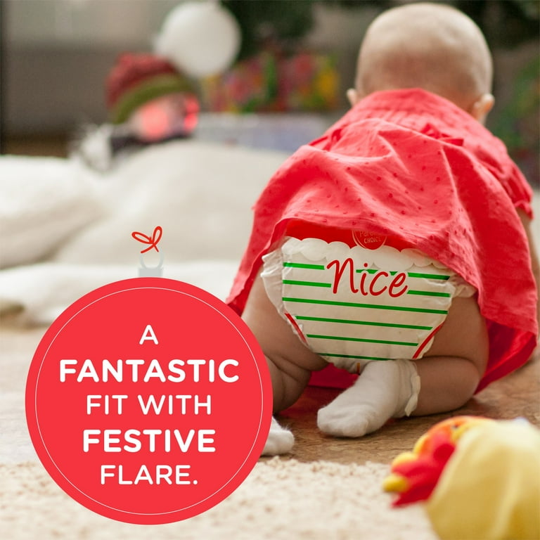 Parent s Choice Baby Diapers Holiday Limited Edition Size 3 72