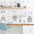 thumbnail image 1 of lote De 2 Autocollants Muraux En Pvc Mignon Fauve Lion Animal Maternelle Salon Chambre Dcor Auto-adhsif Art, 1 of 5