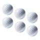 thumbnail image 2 of 6 pelotas de golf de dos capas, pelota de práctica de golf, pelota de entrenamiento de golf profesional para interiores y exteriores, patios,, 2 of 9
