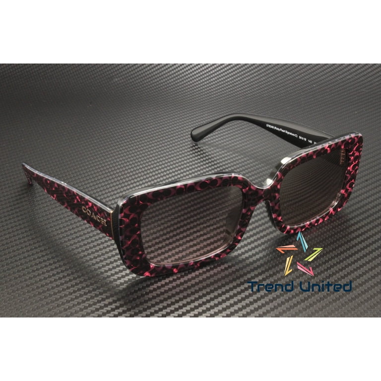 Sunglasses Coach HC 8380 U 578346 Cl922 Ruby Pearl Signature 