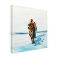 thumbnail image 3 of Canvas Wall Art - Renee Gould 'Snowman' Wall Art for Living Room, Bedroom, or Office Décor by Trademark Fine Art - 35 x 35 Inches, 3 of 4