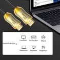 thumbnail image 3 of Cable HDMI HD 8K Cable de computadora Cable de monitor Cable de proyector de computadora portátil 4K, 3 of 4
