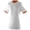 White & Orange, variant on 710A Ringer T-Shirt, White & Orange - Medium