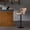 Oatmeal, variant on AUNEKIV Bar Stools, Swivel Counter Height Bar Stools, Adjustable Faux PU Leather Bar Chairs with Back and Footrest, Modern Upholstered Armless Counter Stools, Island Chairs for Bar Kitchen, Beige