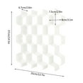 thumbnail image 1 of Halloween Decorations Indoor Honeycomb Compartment Drawer Storage Plastic Storage Box Lattice Divider, 1 of 2