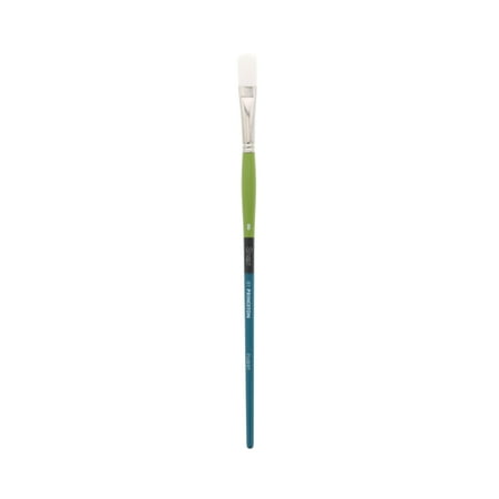 UPC: 0757063980151 | Princeton Brush Snap Long Handle White Synthetic Taklon Brush  Filbert  8