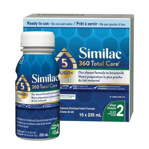 Similac 360 Total Care Étape 2 Pret-à-servir 16x235 mL