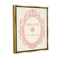 thumbnail image 4 of Stupell Industries Press For Champagne Food & Beverage Painting Gold Floater Framed Canvas Art Print Wall Art, 17 x 21, 4 of 10