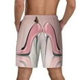 thumbnail image 4 of Fotbe High Heel Shoes Butterfly Men’s Swim Trunks Quick Dry Swim Shorts Board Shorts with Mesh Lining-3X-Large, 4 of 9