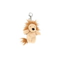 thumbnail image 1 of Jellycat Smudge Lion Bag Charm Plush Keychain, 1 of 1
