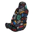 thumbnail image 2 of Wukai Basketball Full Set Car Seat Covers with Soft Padding Universal Auto Front Seats Protector and Cushion Mat, 2 of 5