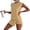 Yellow, variant on Women Solid Short Sleeve T Shirt Matching Skirt Set Casual Two Piece Outfit