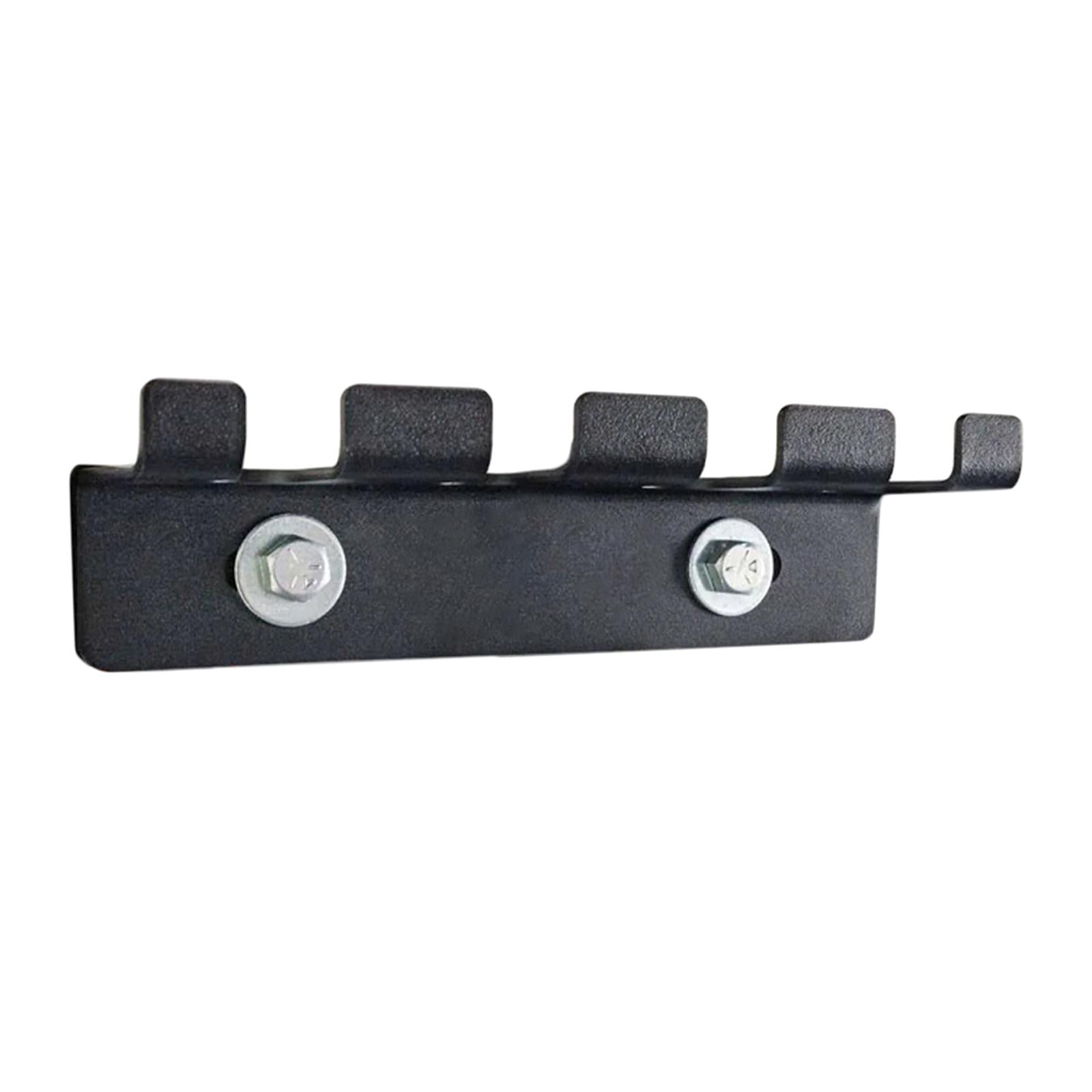 DimyFew Barbell Rack, Gym Bar Hooks Squat Rack Wall Mounted Space Saving Heavy Duty Rack Style E