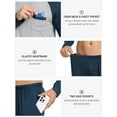 thumbnail image 7 of MoFiz Men's Bamboo Pajamas Set Long Sleeve Crew-Neck Top and Pants with Pockets Loungewear 2-Piece for Men, 7 of 7