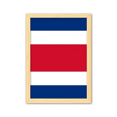 thumbnail image 1 of Cuadro de madera decorativa Unbranded con bandera nacional de Costa Rica A4, 1 of 3