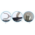 thumbnail image 4 of Rubbish Grabber Tool Long Handle Pick up Claw Gripper Metal Extend Arm Trash Reach Clip, 4 of 8
