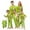 07-Style, variant on Christmas Family Matching Pajamas Sets Christmas PJ's Letter Print Top and Plaid Pants Jammies Sleepwear