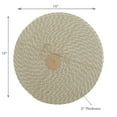 thumbnail image 2 of Wave Braided Round Placemat 15 X 15 - Set of 12, 2 of 4