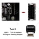 thumbnail image 5 of Adaptador de encabezado interno tipo C frontal Convertidor de 90 grados USB 3.1 tipo E (B), 5 of 6