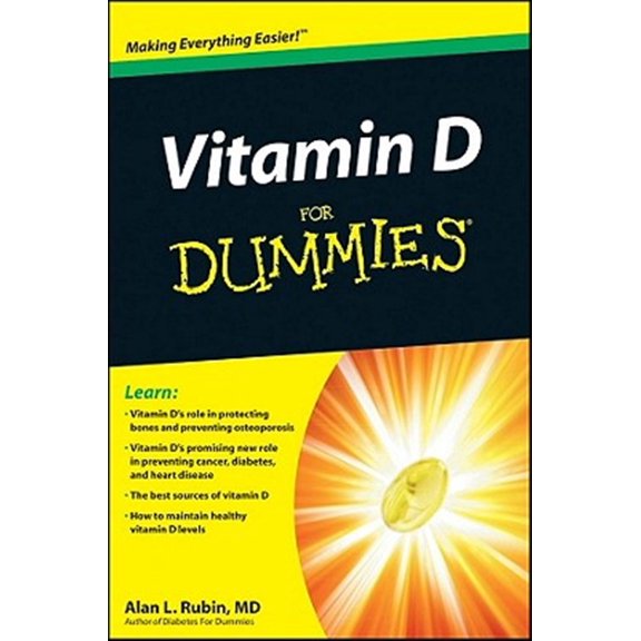 Pre-Owned Vitamin D For Dummies (Paperback) 0470891750 9780470891759