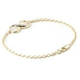 thumbnail image 3 of Galaxy Gold 14k Solid Gold Infiniti Bracelet with Natural Diamonds, 3 of 4