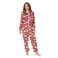 thumbnail image 4 of joogoo Polar Bear Christmas Unisex Adults Onesies Pajamas Jumpsuits L, 4 of 7