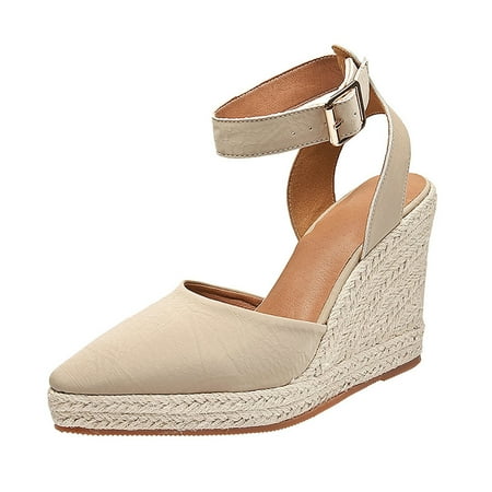 

zuwimk Sandals For Women Women s Karrie High Stiletto Pump Heeled Sandals Beige