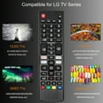 thumbnail image 3 of Universal for LG Smart TV Remote Control Replacement , All Models LCD LED 3D HDTV Smart TVs AKB75095307 AKB75375604 AKB74915305, 3 of 7
