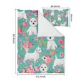 thumbnail image 5 of Schnauzer Dogs Duvet Cover and Pillowcase Set for Single Bedding, Bedroom Accessories for Kids Teens, 5 of 5