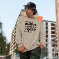 thumbnail image 2 of First My Mother, Forever My Friend, Friendship Themed, Sand Crewneck Sweatshirt, 3XL, 2 of 2