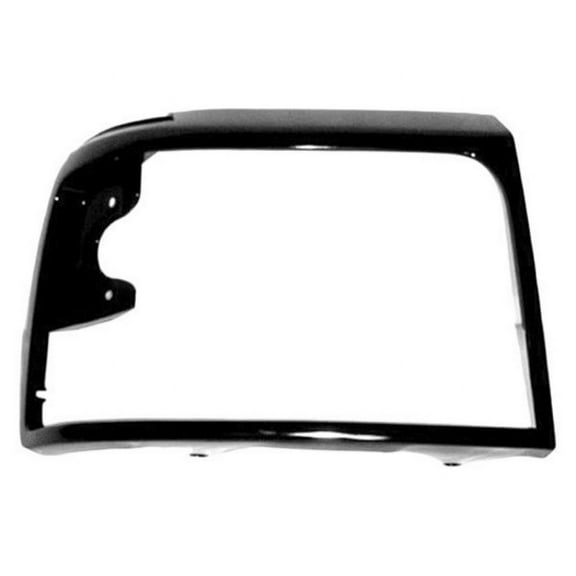 For Ford F-250/F-350/Ranger 1992-1998 Passenger Side Headlight Bezel | Black | FO2513135 | F3TZ13064AAA