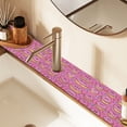 thumbnail image 2 of Yayeee Faucet Mat for Kitchen Sink 14.7" Diatomite Long Splash Guard Pad, Pink Doughnuts, 2 of 7